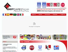 Tablet Screenshot of dotcare.com